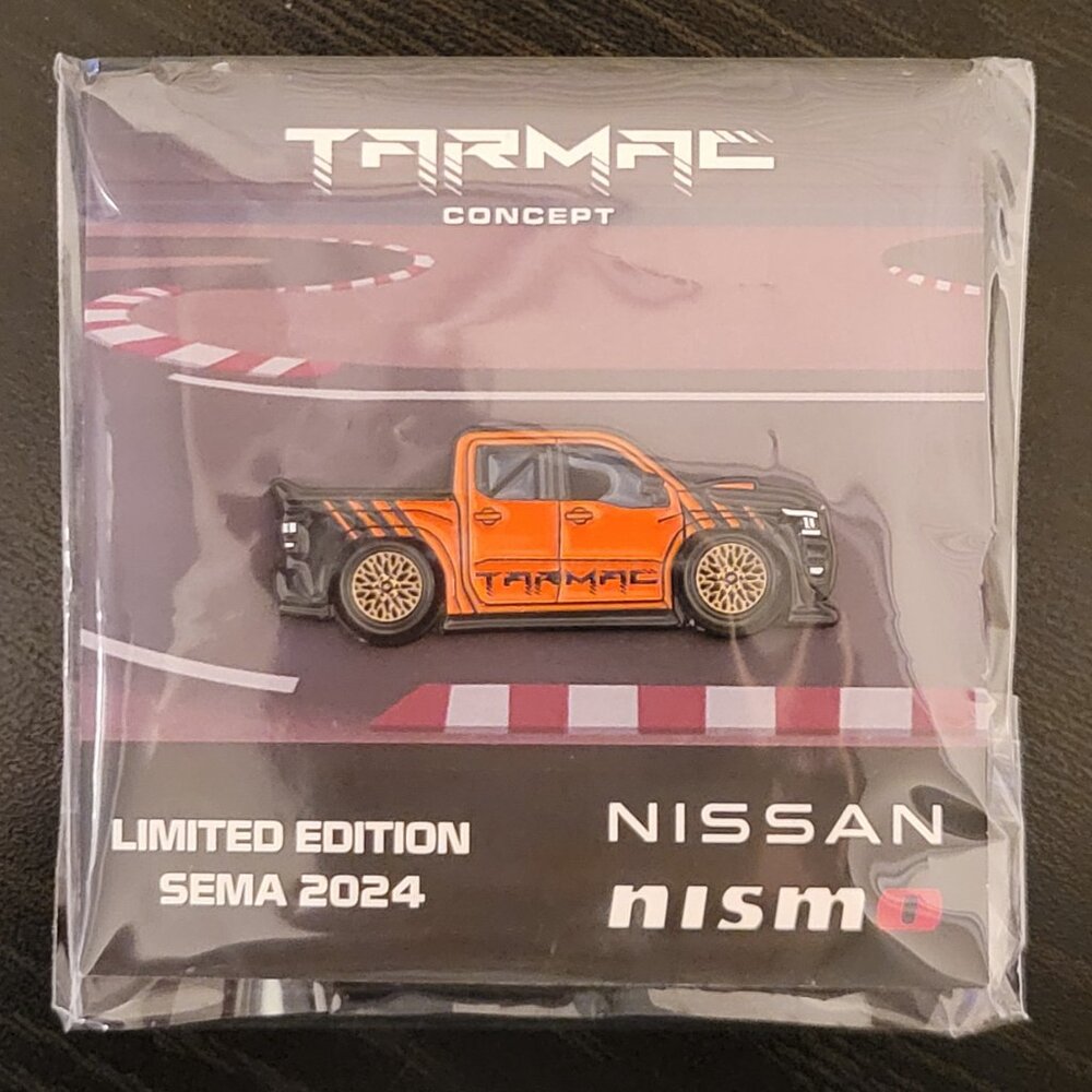 Leen Customs SEMA 2024 NISSAN NISMO Tarmac Limited Edition car Pin black Friday